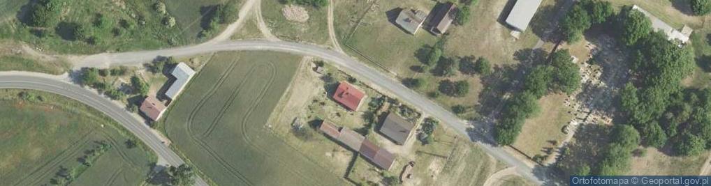 Zdjęcie satelitarne Trzebów ul.