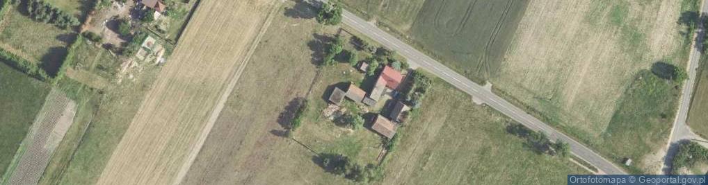 Zdjęcie satelitarne Trzebów ul.