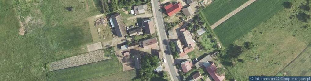 Zdjęcie satelitarne Trzebów ul.