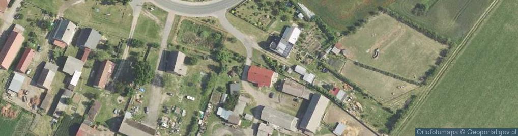Zdjęcie satelitarne Trzebów ul.