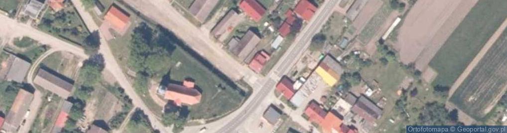 Zdjęcie satelitarne Trzebusz ul.