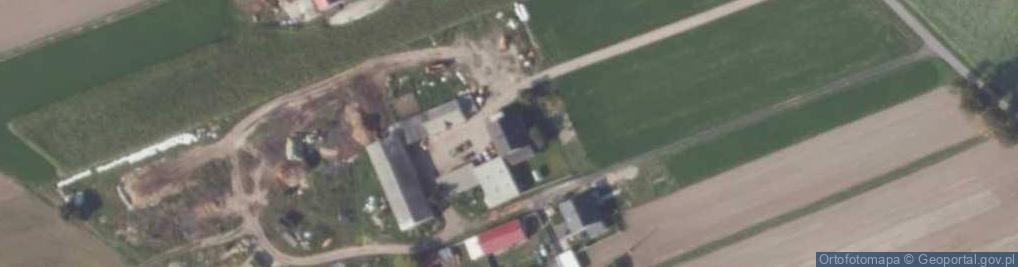 Zdjęcie satelitarne Trzecianów ul.
