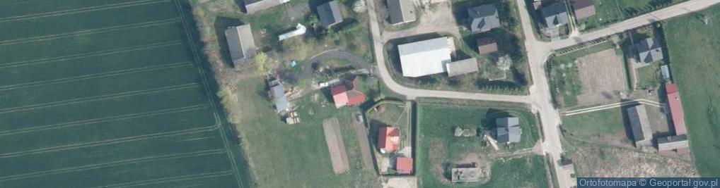 Zdjęcie satelitarne Trzeciny ul.