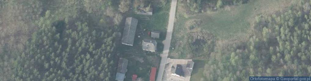 Zdjęcie satelitarne Trzeciny ul.
