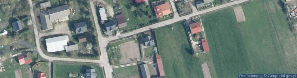 Zdjęcie satelitarne Trzeciny ul.