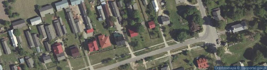 Zdjęcie satelitarne Trzęsiny ul.