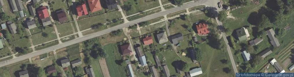 Zdjęcie satelitarne Trzęsiny ul.