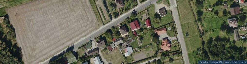 Zdjęcie satelitarne Trześń ul.