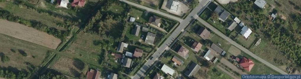 Zdjęcie satelitarne Trześń ul.