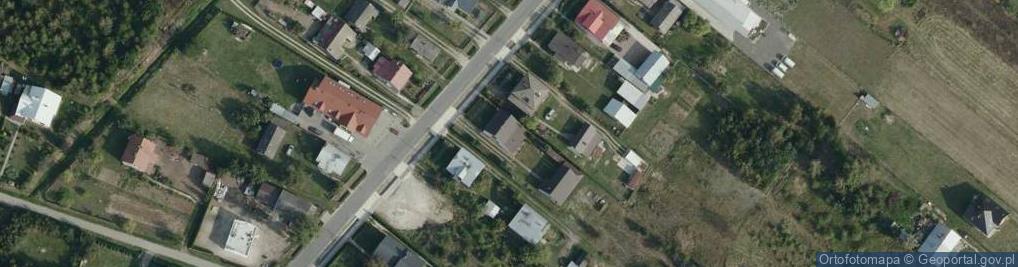 Zdjęcie satelitarne Trześń ul.