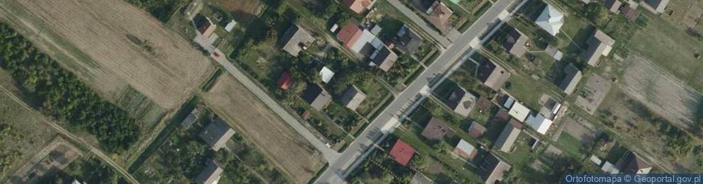 Zdjęcie satelitarne Trześń ul.