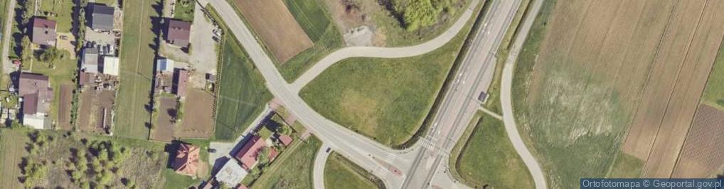 Zdjęcie satelitarne Trześń ul.