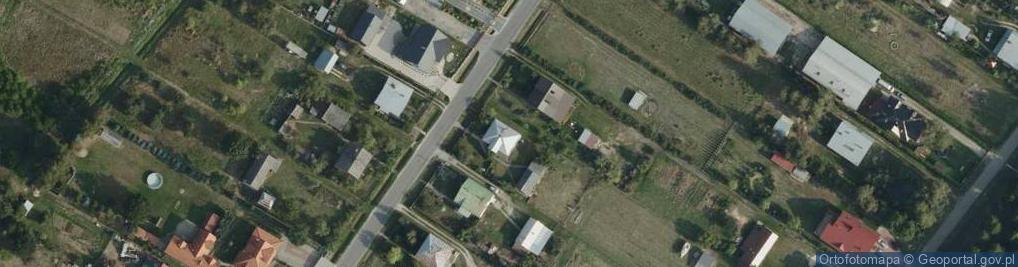 Zdjęcie satelitarne Trześń ul.
