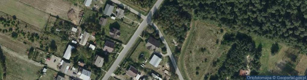 Zdjęcie satelitarne Trześń ul.