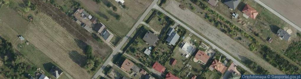 Zdjęcie satelitarne Trześń ul.