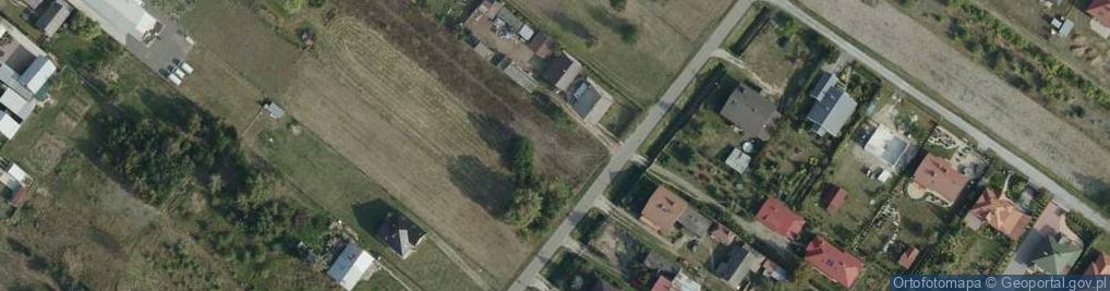 Zdjęcie satelitarne Trześń ul.