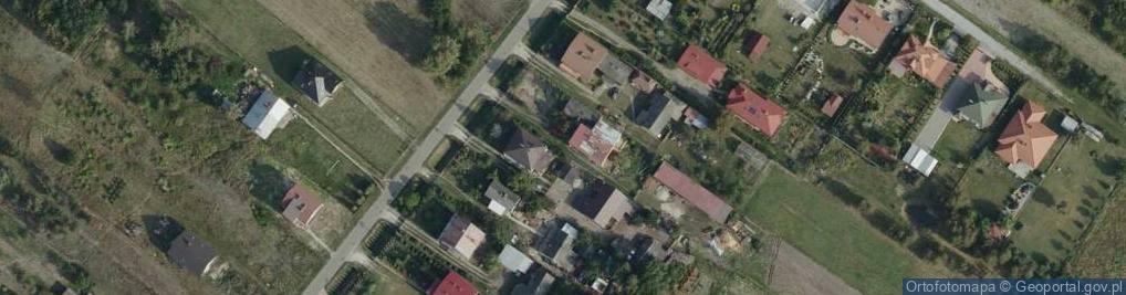 Zdjęcie satelitarne Trześń ul.