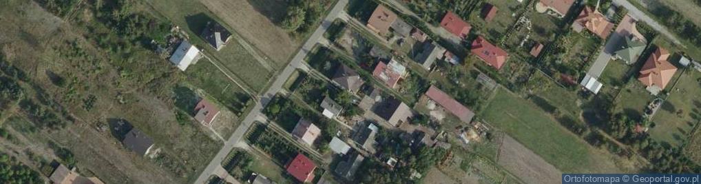 Zdjęcie satelitarne Trześń ul.