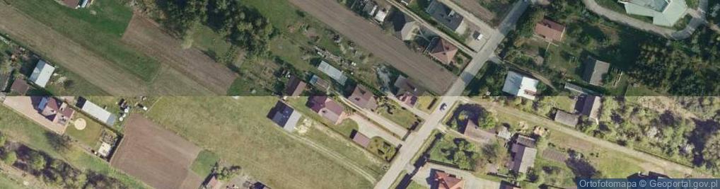 Zdjęcie satelitarne Trześń ul.