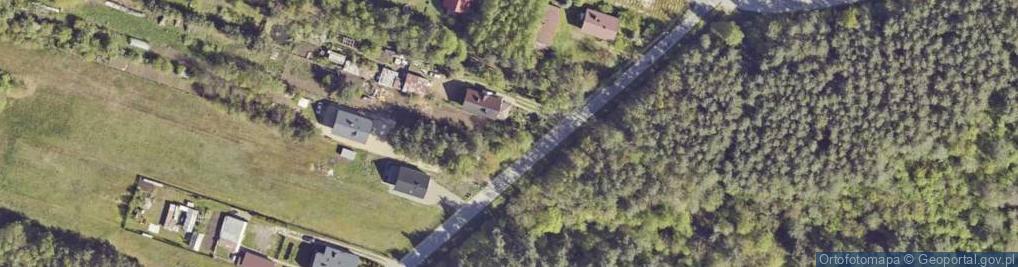 Zdjęcie satelitarne Trześń ul.