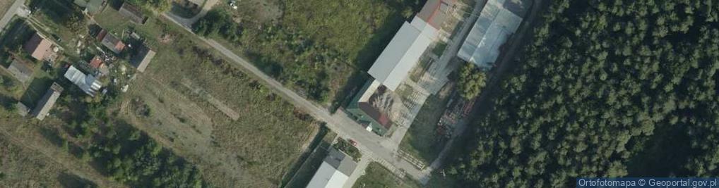 Zdjęcie satelitarne Trześń ul.