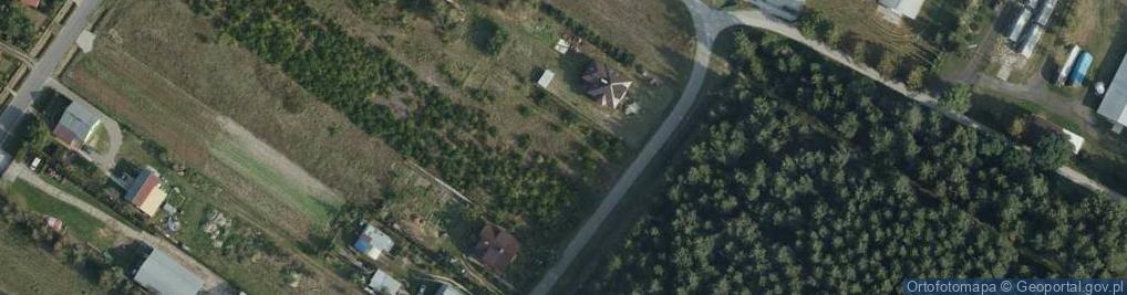 Zdjęcie satelitarne Trześń ul.