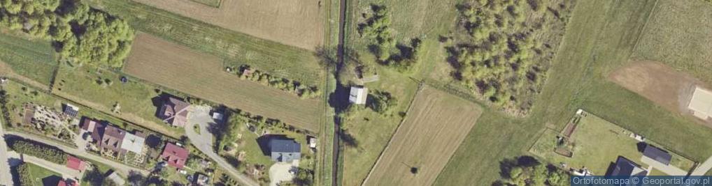 Zdjęcie satelitarne Trześń ul.