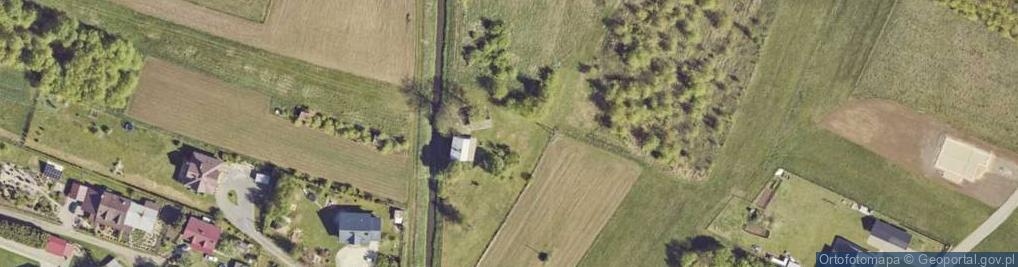 Zdjęcie satelitarne Trześń ul.