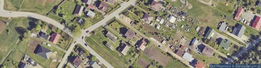 Zdjęcie satelitarne Trześń ul.