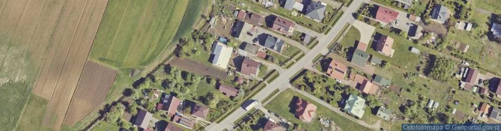 Zdjęcie satelitarne Trześń ul.