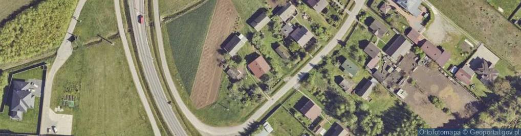 Zdjęcie satelitarne Trześń ul.