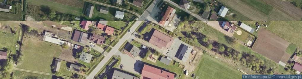 Zdjęcie satelitarne Trześń ul.