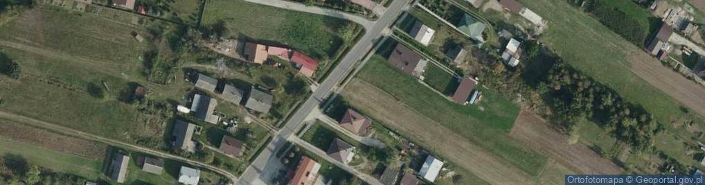 Zdjęcie satelitarne Trześń ul.