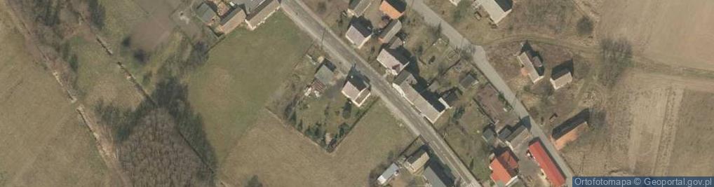 Zdjęcie satelitarne Trzęsów ul.