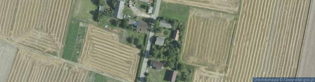 Zdjęcie satelitarne Trzonów ul.