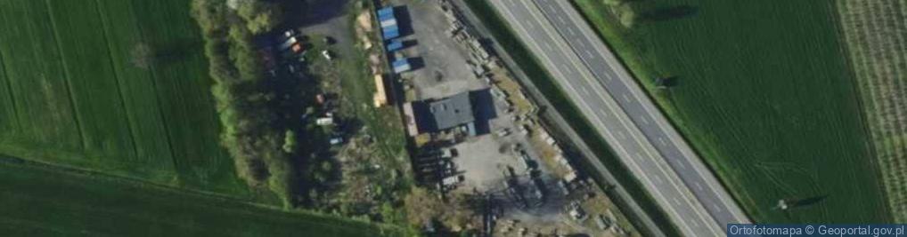 Zdjęcie satelitarne Trybunalska ul.