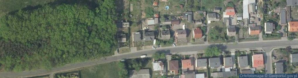 Zdjęcie satelitarne Trzebnicka ul.