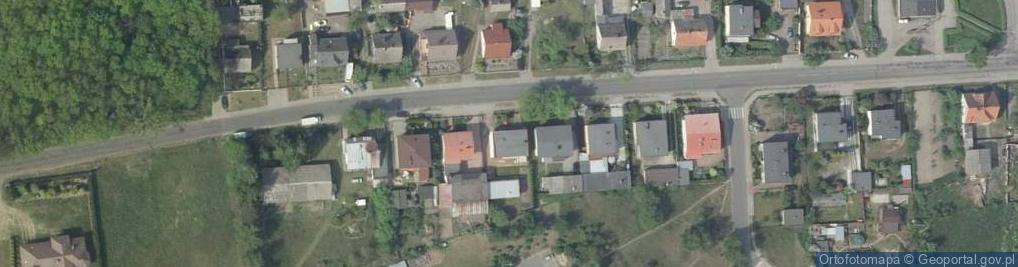 Zdjęcie satelitarne Trzebnicka ul.
