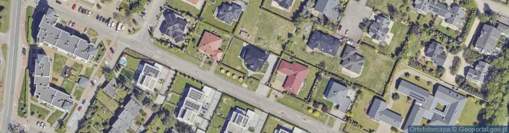 Zdjęcie satelitarne Trzy Stawy ul.