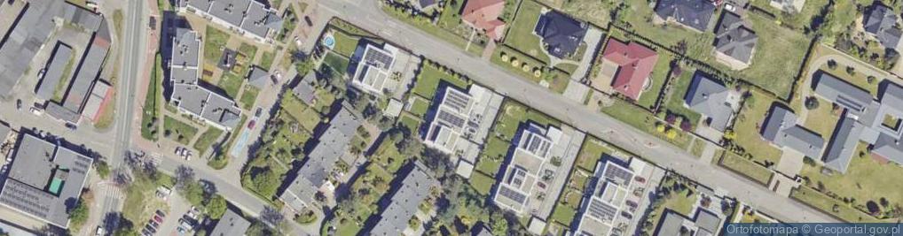 Zdjęcie satelitarne Trzy Stawy ul.