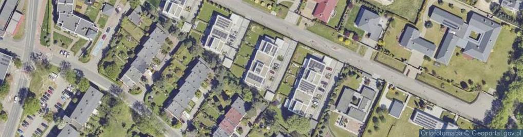 Zdjęcie satelitarne Trzy Stawy ul.