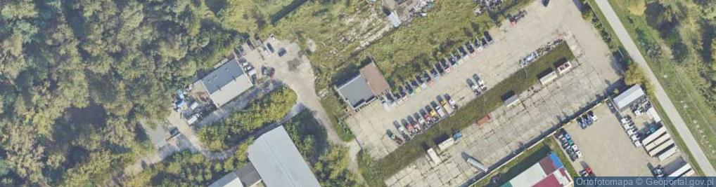 Zdjęcie satelitarne Transportowa ul.