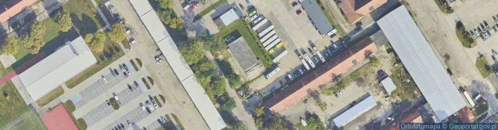 Zdjęcie satelitarne Transportowa ul.