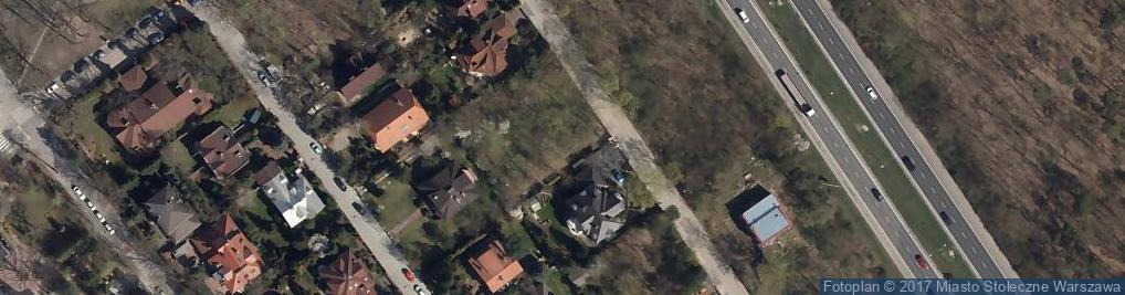 Zdjęcie satelitarne Trylogii ul.