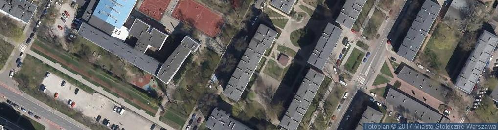 Zdjęcie satelitarne Trzech Budrysów ul.