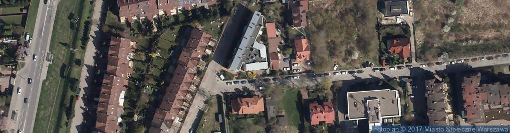 Zdjęcie satelitarne Trzcinowa ul.