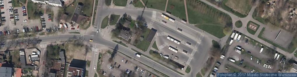 Zdjęcie satelitarne Trocka ul.