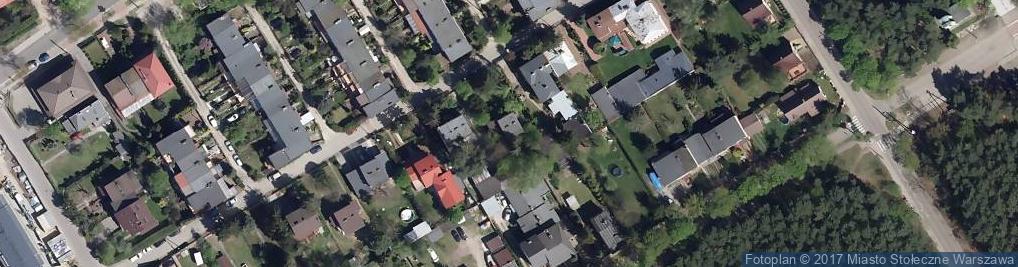 Zdjęcie satelitarne Trocinowa ul.