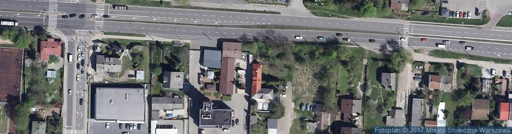 Zdjęcie satelitarne Trakt Brzeski ul.