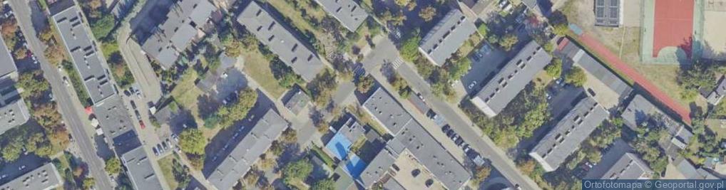 Zdjęcie satelitarne Traugutta Romualda, gen. ul.